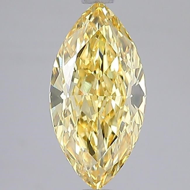 2.09 Carat Marquise Lab Diamond with  Cut Diamond in 14KT  view 1
