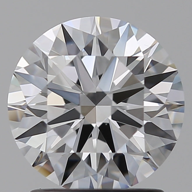 1.51 Carat Round Lab Diamond with  Cut Diamond in 14KT  view 1
