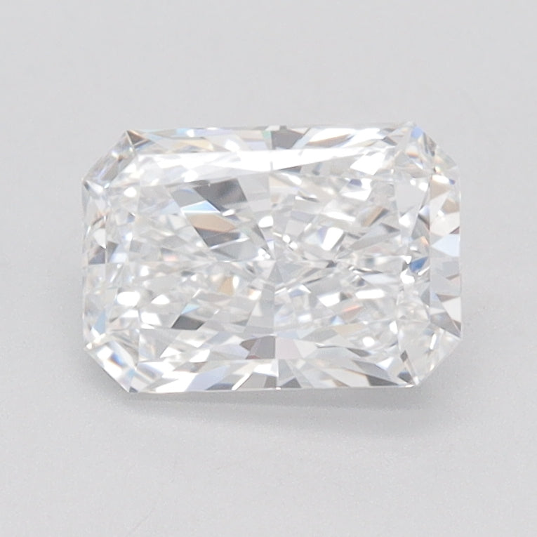 1.0 Carat Radiant Lab Diamond with  Cut Diamond in 14KT  view 1
