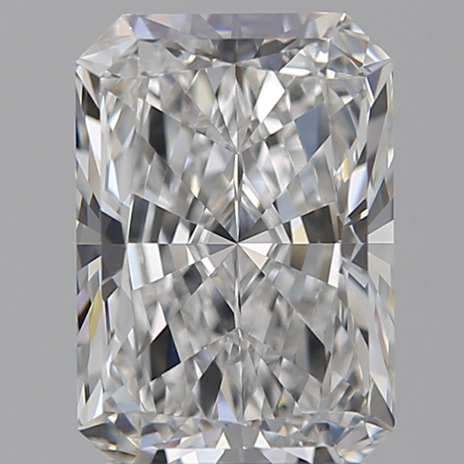 2.01 Carat Radiant Lab Diamond with  Cut Diamond in 14KT  view 1
