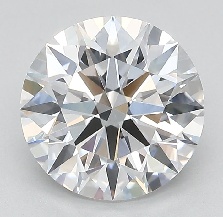 1.94 Carat Round Lab Diamond with  Cut Diamond in 14KT  view 1
