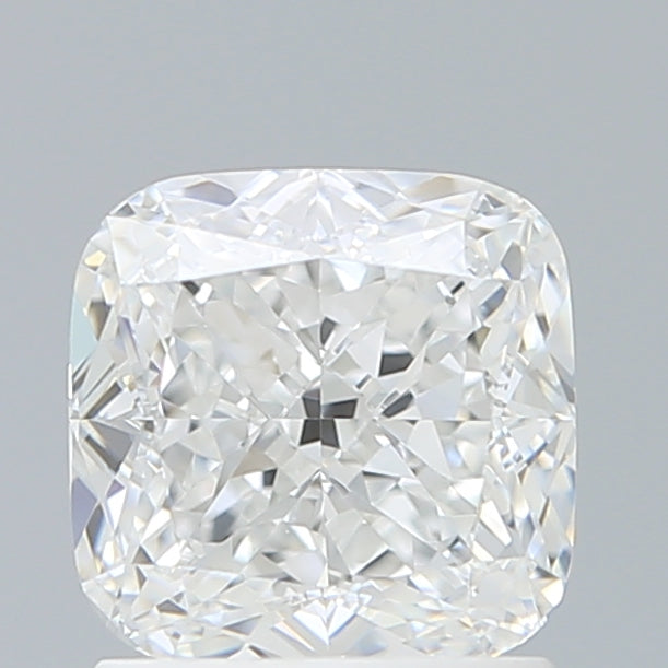 1.54 Carat Cushion Lab Diamond with  Cut Diamond in 14KT  view 1
