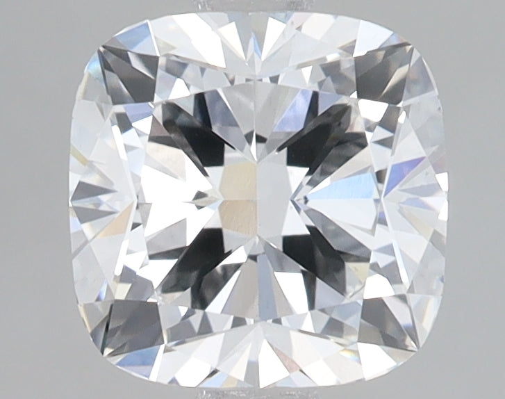 2.06 Carat Cushion Lab Diamond with  Cut Diamond in 14KT  view 1
