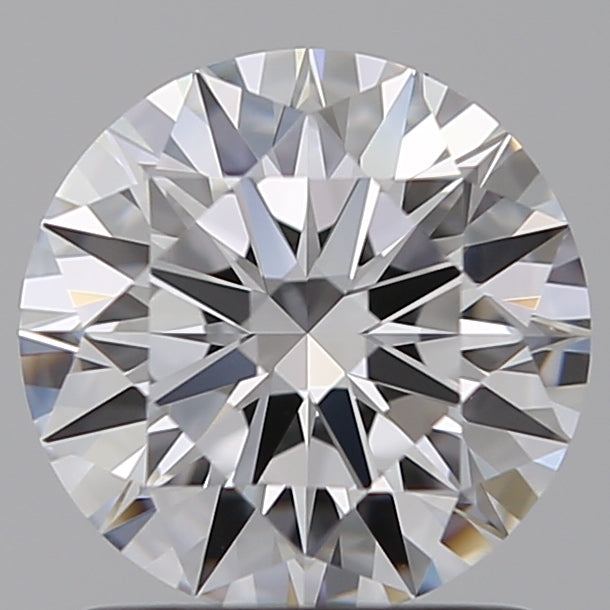 1.27 Carat Round Lab Diamond with  Cut Diamond in 14KT  view 1
