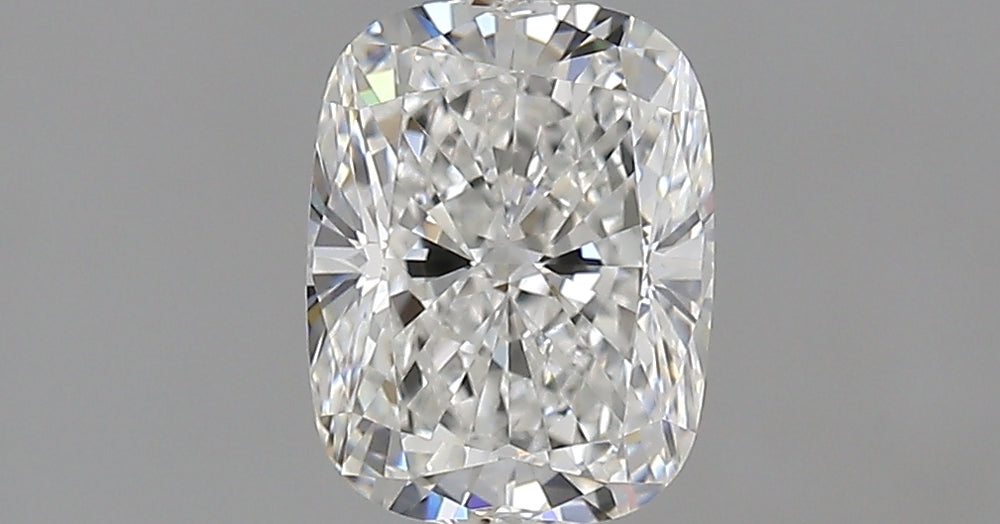 1.01 Carat Cushion Natural Diamond with  Cut Diamond in 14KT  view 1
