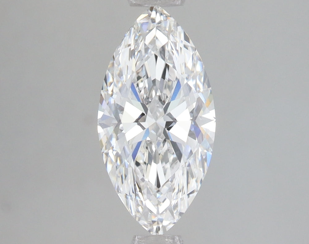 1.53 Carat Marquise Lab Diamond with  Cut Diamond in 14KT  view 1
