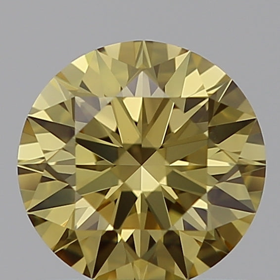 0.71 Carat Round Lab Diamond with  Cut Diamond in 14KT  view 1
