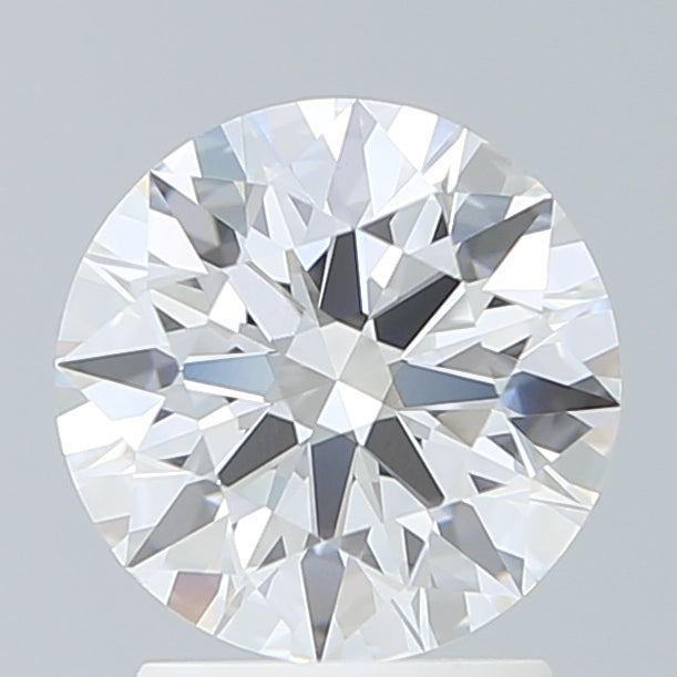 2.06 Carat Round Lab Diamond with  Cut Diamond in 14KT  view 1
