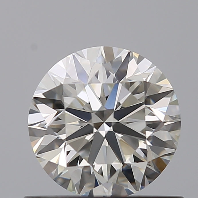 0.7 Carat Round Natural Diamond with  Cut Diamond in 14KT  view 1
