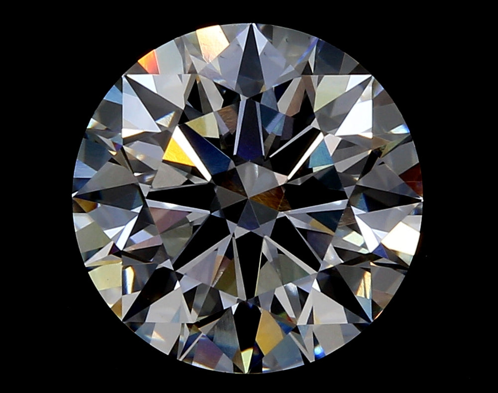 1.71 Carat Round Lab Diamond with  Cut Diamond in 14KT  view 1
