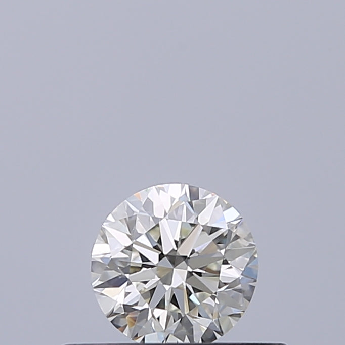 0.3 Carat Round Natural Diamond with  Cut Diamond in 14KT  view 1
