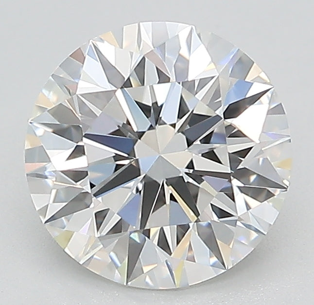 1.73 Carat Round Lab Diamond with  Cut Diamond in 14KT  view 1
