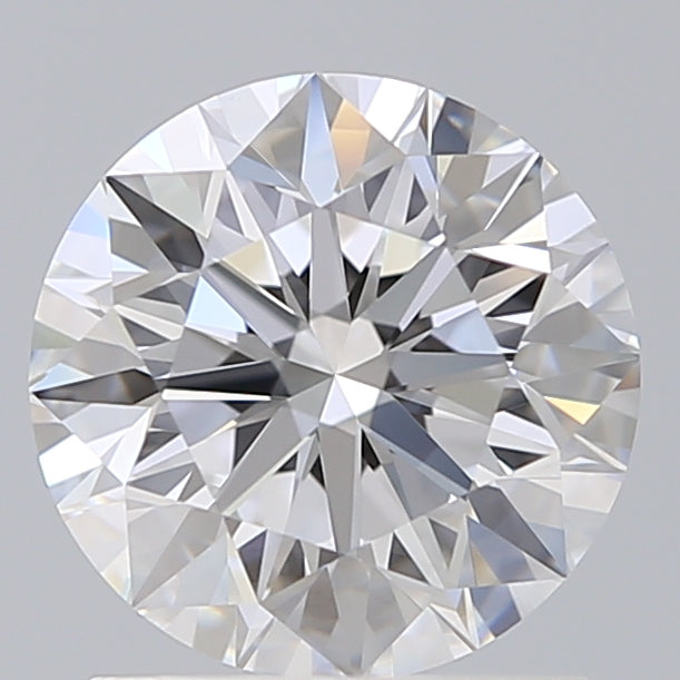 1.53 Carat Round Lab Diamond with  Cut Diamond in 14KT  view 1
