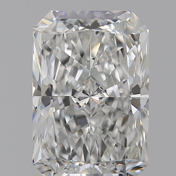 1.01 Carat Radiant Lab Diamond with  Cut Diamond in 14KT  view 1
