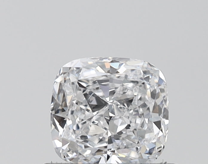 0.86 Carat Cushion Lab Diamond with  Cut Diamond in 14KT  view 1
