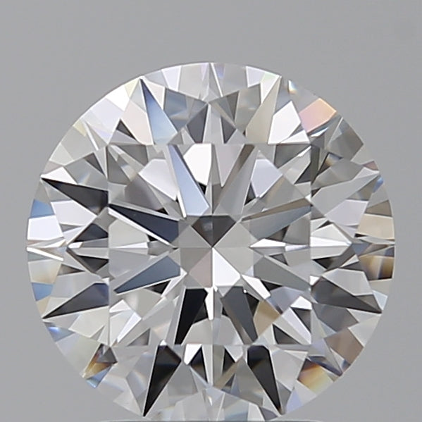 2.53 Carat Round Lab Diamond with  Cut Diamond in 14KT  view 1
