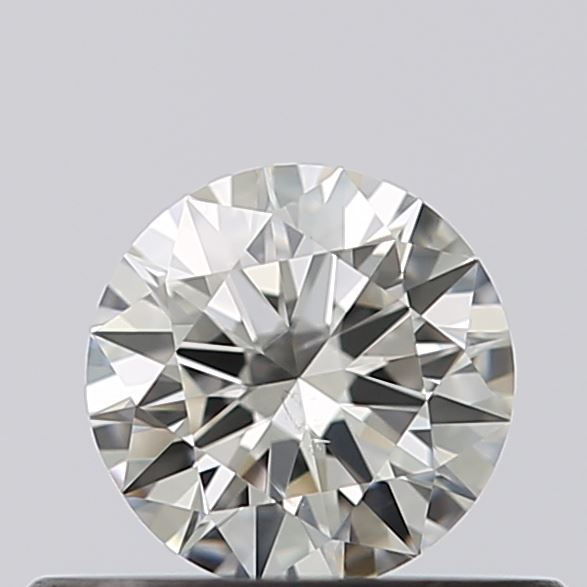 0.3 Carat Round Natural Diamond with  Cut Diamond in 14KT  view 1
