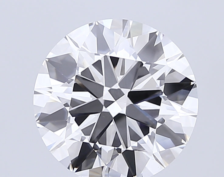 9.02 Carat Round Lab Diamond with  Cut Diamond in 14KT  view 1
