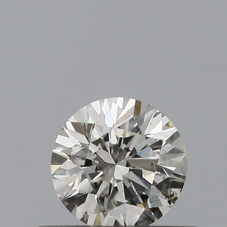 0.33 Carat Round Natural Diamond with  Cut Diamond in 14KT  view 1
