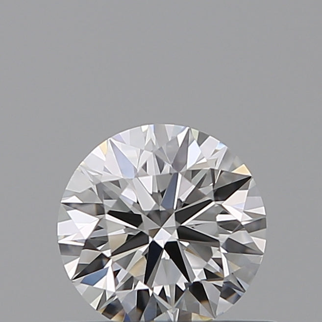 0.45 Carat Round Natural Diamond with  Cut Diamond in 14KT  view 1
