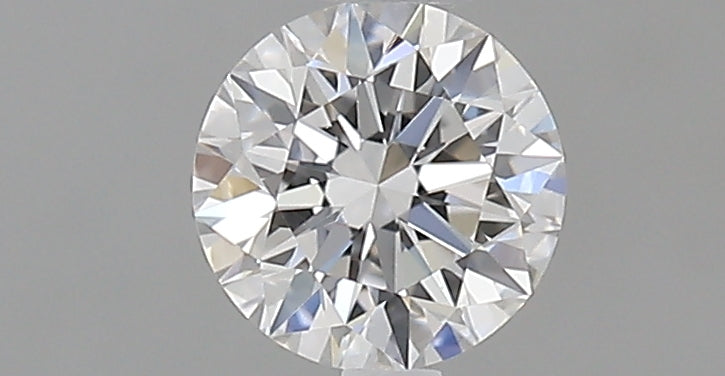 0.41 Carat Round Natural Diamond with  Cut Diamond in 14KT  view 1
