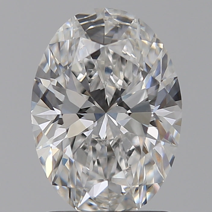 1.52 Carat Oval Lab Diamond with  Cut Diamond in 14KT  view 1

