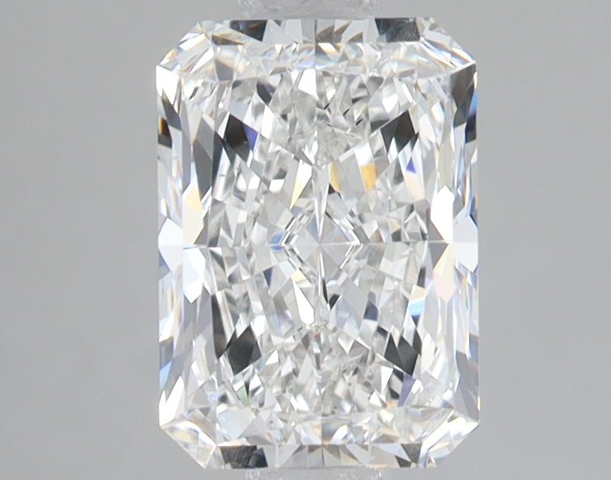 2.0 Carat Radiant Lab Diamond with  Cut Diamond in 14KT  view 1
