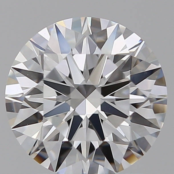 1.27 Carat Round Lab Diamond with  Cut Diamond in 14KT  view 1
