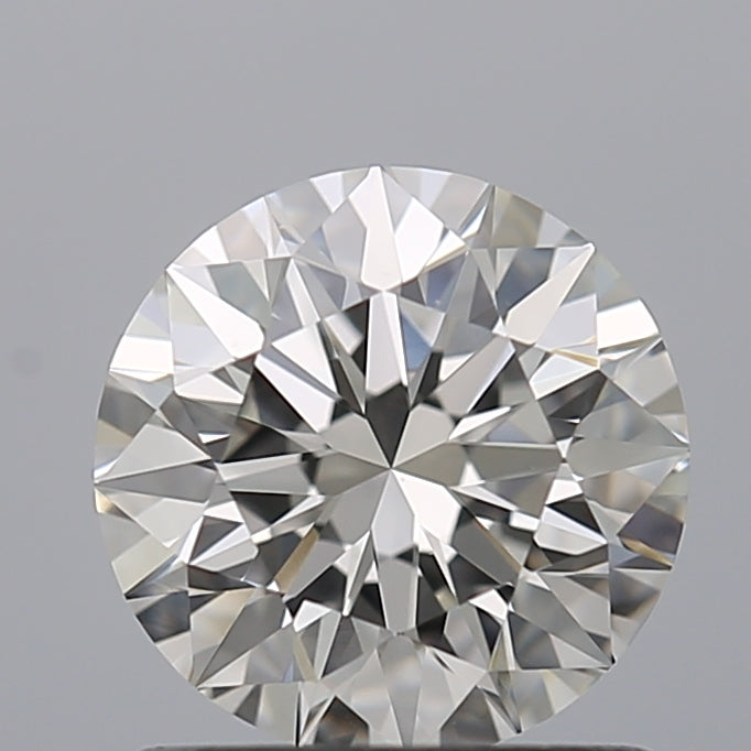 0.9 Carat Round Natural Diamond with  Cut Diamond in 14KT  view 1
