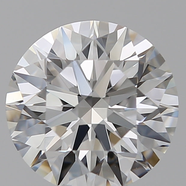1.4 Carat Round Lab Diamond with  Cut Diamond in 14KT  view 1
