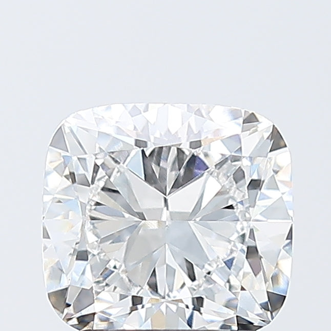 2.07 Carat Cushion Lab Diamond with  Cut Diamond in 14KT  view 1
