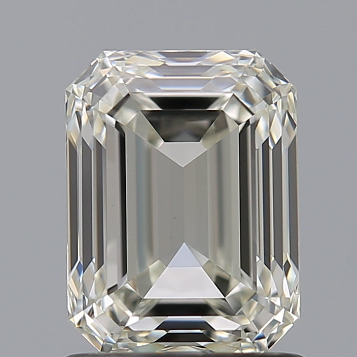 1.33 Carat Emerald Natural Diamond with  Cut Diamond in 14KT  view 1
