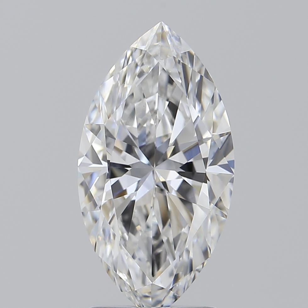 1.94 Carat Marquise Lab Diamond with  Cut Diamond in 14KT  view 1
