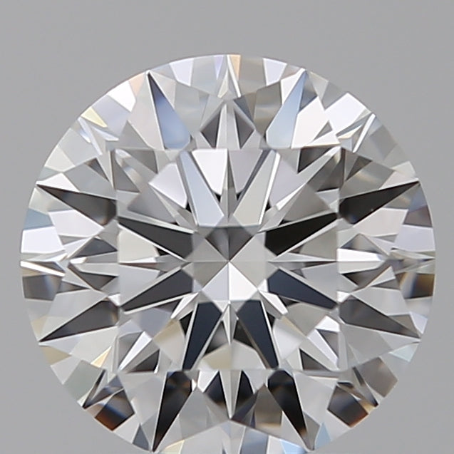 1.28 Carat Round Lab Diamond with  Cut Diamond in 14KT  view 1
