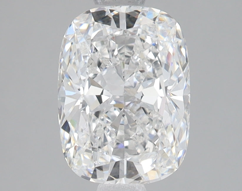 1.59 Carat Cushion Lab Diamond with  Cut Diamond in 14KT  view 1
