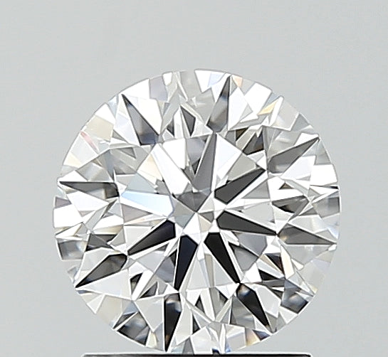 1.21 Carat Round Lab Diamond with  Cut Diamond in 14KT  view 1
