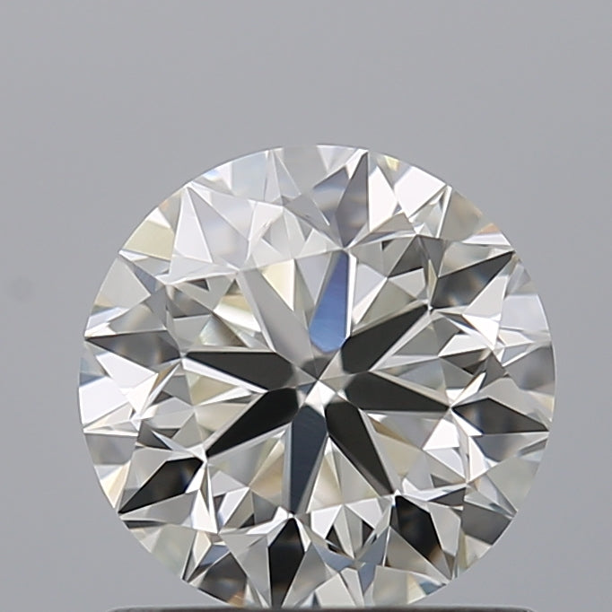 0.9 Carat Round Natural Diamond with  Cut Diamond in 14KT  view 1
