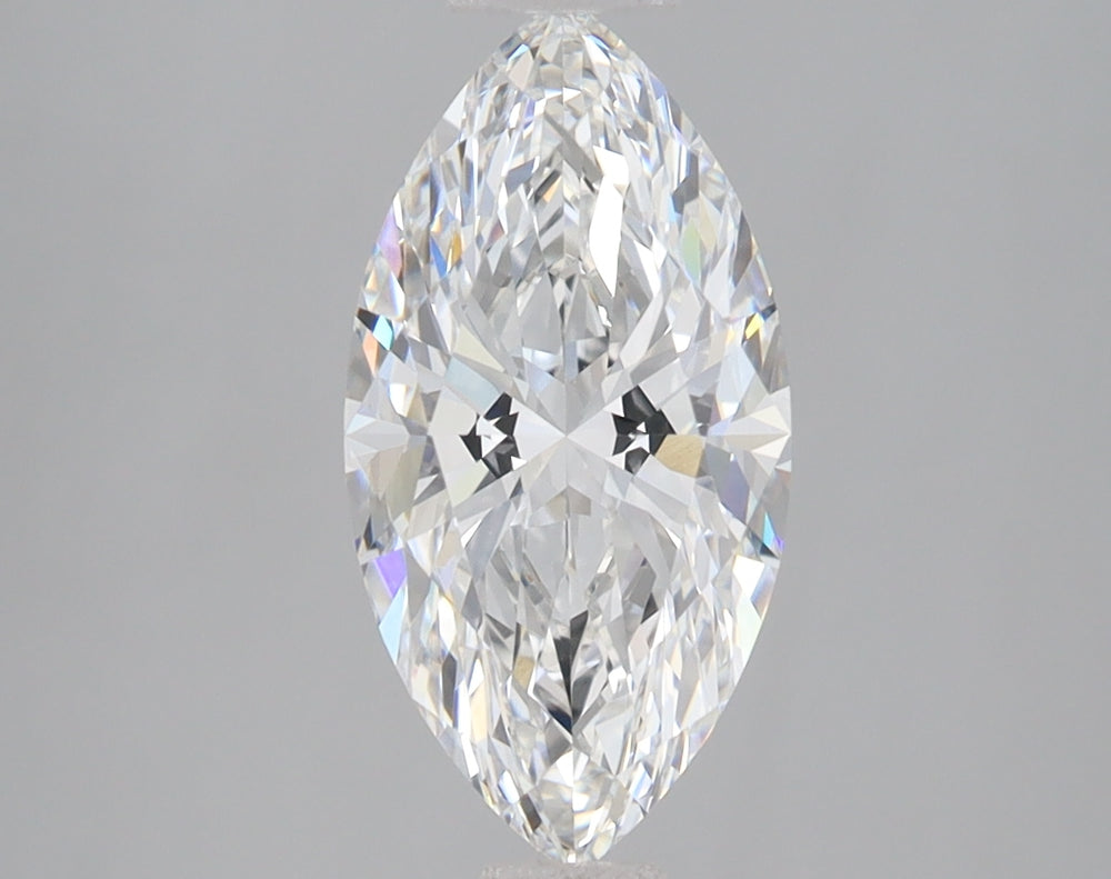 1.84 Carat Marquise Lab Diamond with  Cut Diamond in 14KT  view 1
