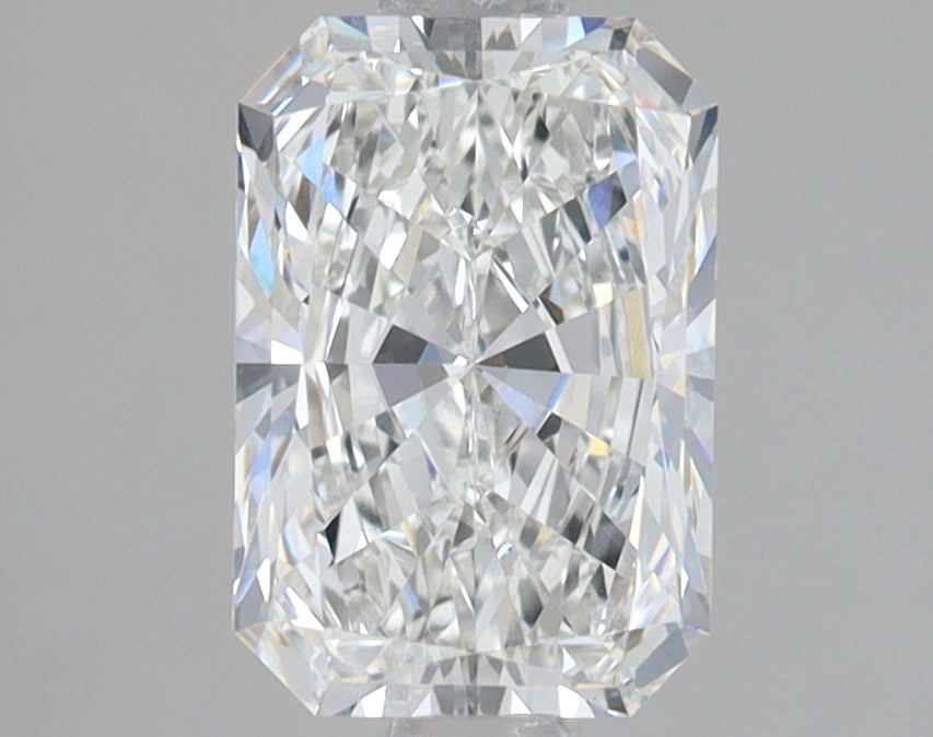 1.84 Carat Radiant Lab Diamond with  Cut Diamond in 14KT  view 1
