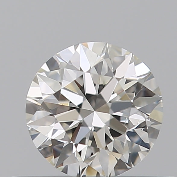 0.31 Carat Round Natural Diamond with  Cut Diamond in 14KT  view 1
