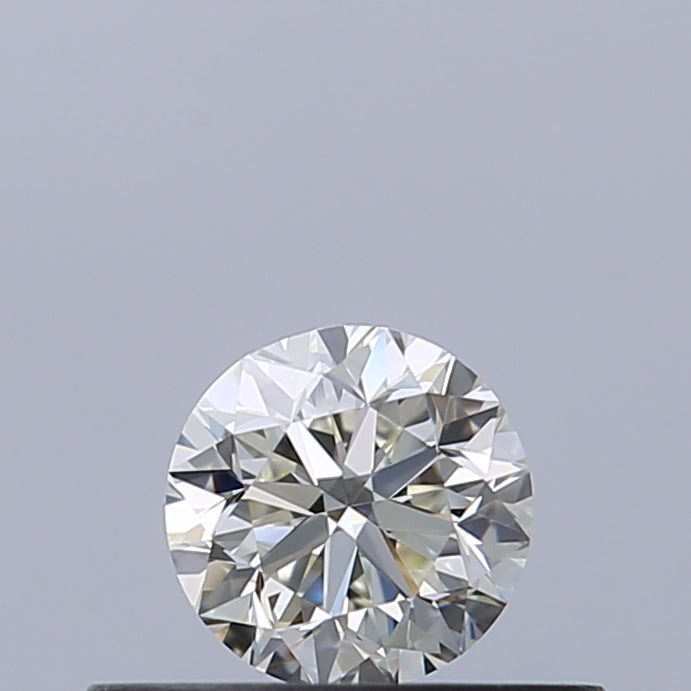 0.3 Carat Round Natural Diamond with  Cut Diamond in 14KT  view 1

