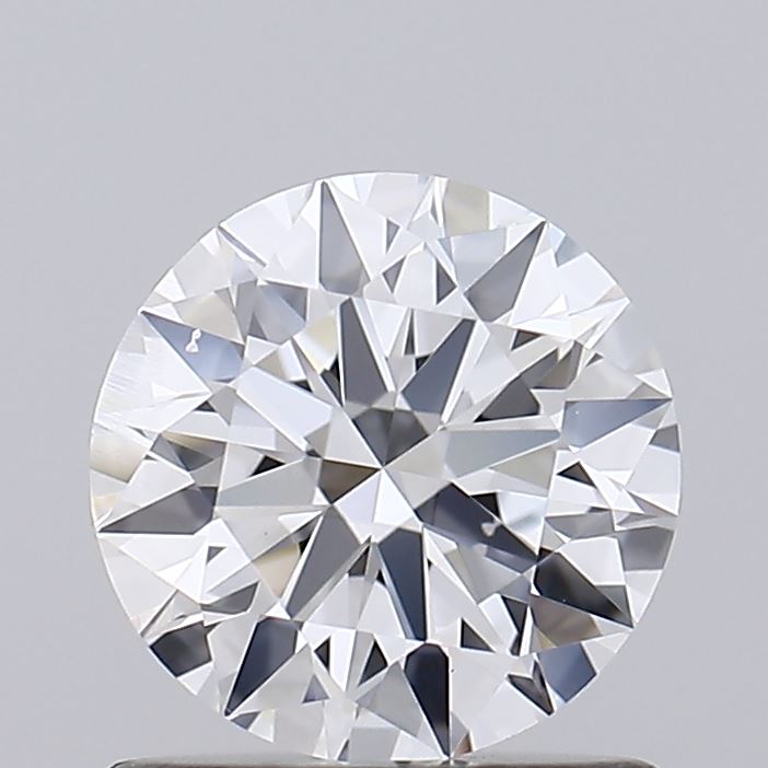 0.9 Carat Round Lab Diamond with  Cut Diamond in 14KT  view 1
