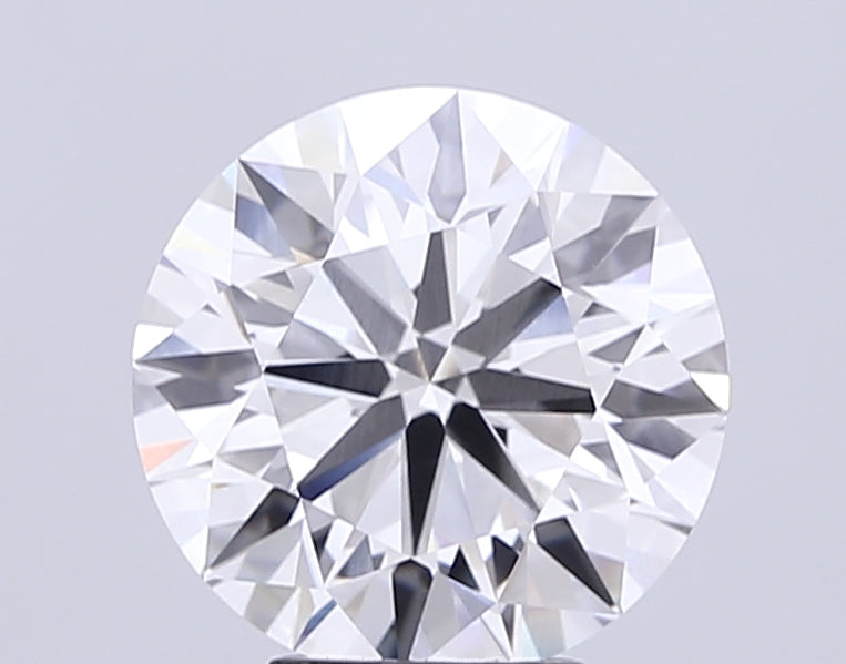 5.1 Carat Round Lab Diamond with  Cut Diamond in 14KT  view 1
