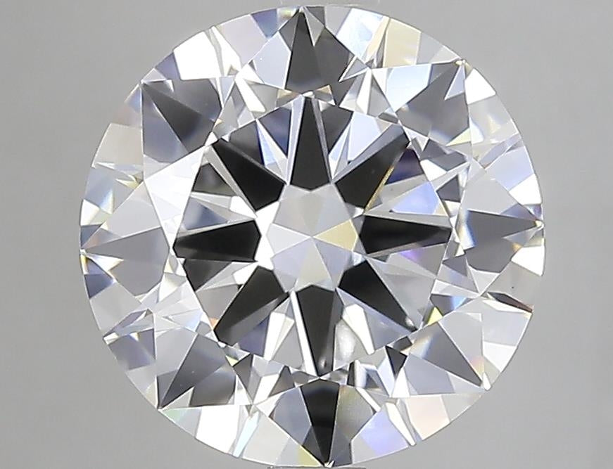 10.06 Carat Round Lab Diamond with  Cut Diamond in 14KT  view 1
