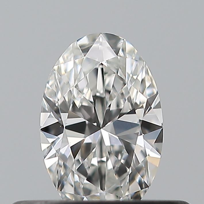 0.31 Carat Oval Natural Diamond with  Cut Diamond in 14KT  view 1

