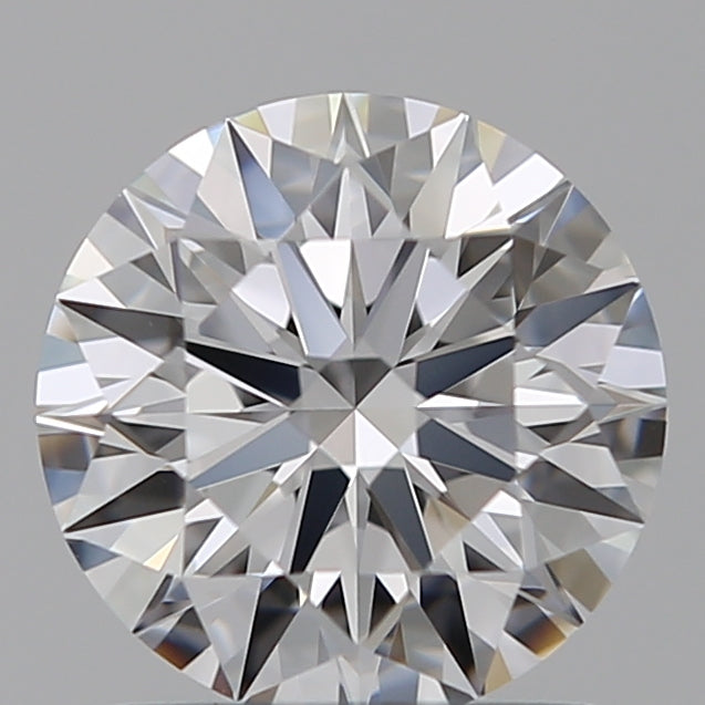 1.17 Carat Round Lab Diamond with  Cut Diamond in 14KT  view 1
