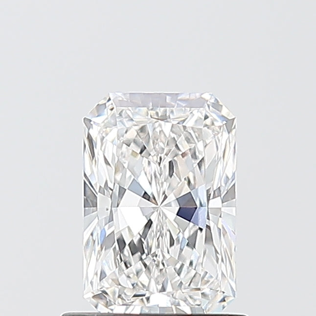 1.01 Carat Radiant Lab Diamond with  Cut Diamond in 14KT  view 1
