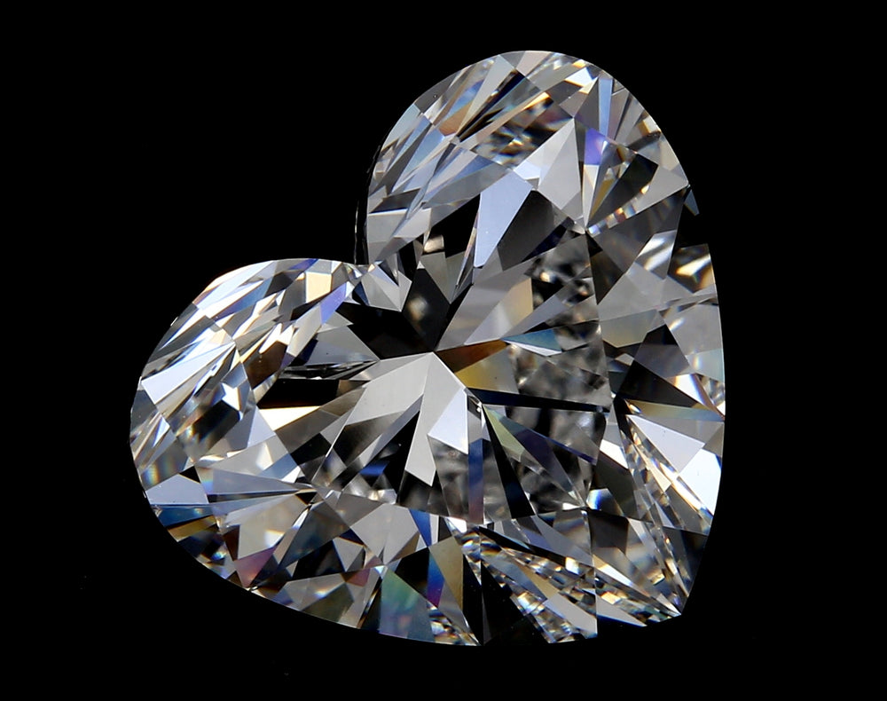 1.92 Carat Heart Lab Diamond with  Cut Diamond in 14KT  view 1

