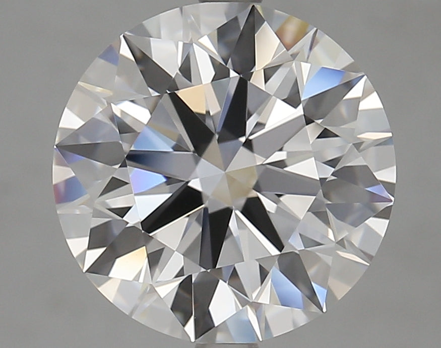 5.1 Carat Round Lab Diamond with  Cut Diamond in 14KT  view 1
