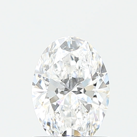 1.06 Carat Oval Lab Diamond with  Cut Diamond in 14KT  view 1
